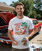Bella+Canvas 3001 Relaxed Santa T-Shirt - Casual Holiday Tee
