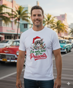 Bella+Canvas 3001 Grumpy Cat Christmas T-Shirt - Funny Holiday Gift Tee