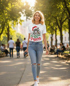 Bella+Canvas 3001 Grumpy Cat Christmas T-Shirt - Funny Holiday Gift Tee